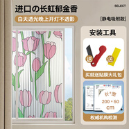 金隆興長虹玻璃防窺膜窗戶貼膜衛(wèi)生間隱私紙透光不透明長虹郁金香0.6*2m