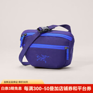 始祖鳥（ARC'TERYX）MANTIS 1 WAIST 25新款 輕量便攜 男女同款 腰包旅行挎包 紫色/藍(lán)色Soulsonic / Electra