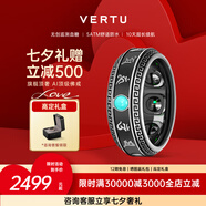 VERTU【七夕禮物】威圖緯圖官方AI RING智能戒指環(huán)男女測血糖血氧測心率佛戒鉆戒適配apple蘋果三星華為 AI戒指-般若 12號（內(nèi)徑21.6mm）