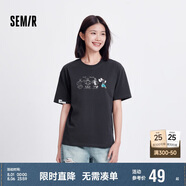 森馬大力水手聯(lián)名短袖t恤夏季女涼感吸濕速干上衣101324100047