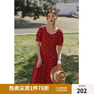 獨束大碼女裝法式小翻領(lǐng)連衣裙女夏季新款遮肉顯瘦雪紡裙子 方領(lǐng) 2XL