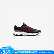 耐克（NIKE）Nike耐克男子跑步鞋運動(dòng)鞋Renew Ride 3減震緩震舒適跑鞋低幫 Black/White/Smoke Grey 42.5