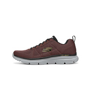 斯凱奇（Skechers）2025男士復古配運動(dòng)鞋舒適大底百搭城市風(fēng)格 酒紅色/BURG/8790206 40
