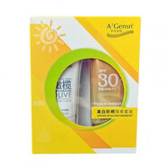 安安金純美白防曬霜隔離清爽防曬露戶(hù)外二合一身體防水臉部正品 安安金純美白防曬隔離套裝 *1盒