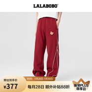 拉拉波波（LALABOBO）拉拉波波女士簡約時尚針織長褲LBEA-WXZC30 粉色 M
