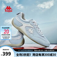 KAPPAWing卡帕女鞋賽車鞋網(wǎng)面透氣2025夏季新款德訓(xùn)鞋百搭潮流運(yùn)動鞋女 冰山藍(lán)/冬日白 【四季款】 36