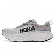 HOKA HOKA FOOT霍伽超輕邦代8越野跑鞋輕便男女減震透氣舒適競速網(wǎng)面運動(dòng)鞋 灰白黑 42.5
