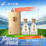  國緣對開(kāi) 柔雅型白酒 42度 550ml*2瓶 雙瓶裝 