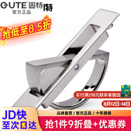 固特【GUTE】榻榻米拉手現(xiàn)代簡(jiǎn)約隱形門拉手嵌入式隱形暗拉手柜門把手 拉絲亮銀