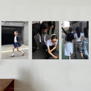 詠幻個(gè)性街頭女裝店海報(bào) 拍照檔口服裝店裝飾畫貼 3張一套 42x29.7cm  A3 僅畫芯藝術(shù)微噴相紙易褪色 獨(dú)一張A3面積等于兩張A4A3更大噢