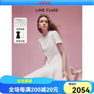 LIME FLARE萊茵福萊爾赫本風(fēng)法式設(shè)計(jì) 米白色 2XL 均碼
