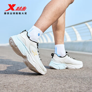 特步（XTEP）跑鞋運(yùn)動(dòng)鞋輕便減震網(wǎng)面透氣男子跑步鞋