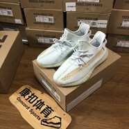 阿迪達斯 （adidas）Yeezy 350V2 椰子350 亞洲歐洲限定海鹽白灰橙鏤空 EG7491 亞洲限定 EG7491 40 偏小保障