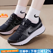 耐克（NIKE）官方女鞋 25夏新款RUN DEFY等透氣網(wǎng)面運(yùn)動(dòng)休閑鞋減震耐磨跑步鞋 黑白-RUN DEFY【主推款】 38