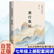 湘行散記 沈從文著(zhù)經(jīng)典中國現代文學(xué)小說(shuō)中小學(xué)文學(xué)名著(zhù)閱讀七年級上冊閱讀中小學(xué)課外閱讀積累經(jīng)典小說(shuō)
