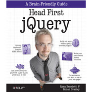 Head First jQuery (Ryan Benedetti Ronan Cranley) 紙質(zhì)書-發(fā)快遞