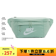 NIKE男包女包 單肩包運(yùn)動(dòng)潮流時(shí)尚戶(hù)外休閑斜挎包胸包 薄荷綠BA5751-320/52*12*21 腰包