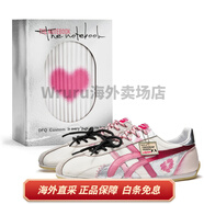 ONITSUKA TIGER定制球鞋  鬼塚虎 Runspark 達芬奇定制 禮盒 告白書(shū)  深情 心靈 米粉色 37.5