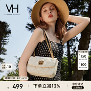 VANESSA HOGAN VH女包茵然軟包系列太陽神斜挎包菱格鏈條腋下單肩包包七夕禮物