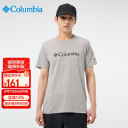 Columbia哥倫比亞T恤男25春夏戶(hù)外休閑運(yùn)動(dòng)舒適棉質(zhì)透氣短袖JE1586 039 XL