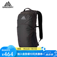 GREGORY格里高利 NANO蜂鳥 男女旅行戶外徒步背包登山包通勤雙肩背包18L 18L-奧普蒂克黑（25年新款）
