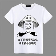 煊陌再也不喝酒了t恤 抖音同款青島不倒我不倒雪花不飄我不飄酒神酒仙 【在-下】 3XL 140-155斤
