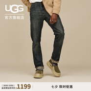 UGG秋季新款男女同款七夕甄選低幫厚底魔術(shù)貼束帶休閑鞋 1171355 DLVM | 深橄欖色/苔綠色 38