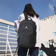 耐克（NIKE）男包女包 2025新款運動包Jordan雙肩包AJ時尚休閑電腦包學(xué)生書包 中包/黑色滿天星/25.4*15.2*40.6cm MISC