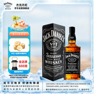 杰克丹尼（Jack Daniels）黑標(biāo)禮盒裝700ml  美國(guó)田納西州  調(diào)和型  威士忌 節(jié)日送禮