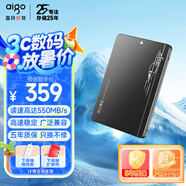 愛國者（aigo）1TB SSD固態(tài)硬盤 SATA3.0接口 2.5英寸 臺式機(jī)筆記本系統(tǒng)盤 原廠顆粒讀速550MB/s 存儲配件S500