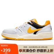 耐克NIKE休閑鞋男板鞋緩震FULL FORCE運動(dòng)鞋FB1362-103灰白/黃40