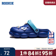 ROOKIE 童鞋小童基礎(chǔ)款洞洞鞋男女童貝殼元素鞋花兒童休閑涼鞋