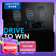 羅技（G）PRO直驅賽車(chē)方向盤(pán)（適用于PC）游戲方向盤(pán) 直驅力反饋方向盤(pán) 賽車(chē)游戲踏板 GPRO直驅金屬踏板