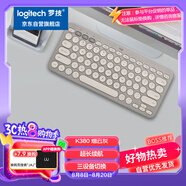 羅技（Logitech）時尚系列 K380 鍵盤 藍牙辦公鍵盤 無線鍵盤 女友 便攜超薄鍵盤 筆記本鍵盤 煙云灰