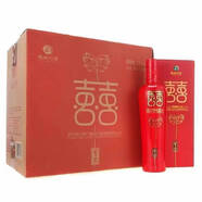 習(xí)酒紅雙喜醬香型白酒糧食酒 送禮自飲婚宴酒水整箱 年份老酒 53度 520mL 6瓶 2018年