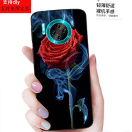 潮芭麗酷派 ivvi p60(i8)-x30手機(jī)殼ivvi p6-x300保護(hù)殼IVVI x30軟殼 煙霧玫瑰送掛繩