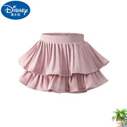 迪士尼（Disney）正品童裝女童白色短裙半身裙高腰表演裙褲夏兒童蛋糕裙寶寶公主蓬 旗艦品質(zhì)粉色蛋糕裙裙 均碼 150