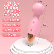 新款小神勇AV棒女性情趣用品強(qiáng)勁靜音震動(dòng)棒女生最愛小仙女棒 小神勇AV震動(dòng)棒（少女粉） 12包玻尿酸潤滑液+10只/盒超潤延時(shí)避孕套
