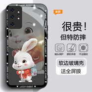 虎克船長(cháng) 夾克兔適用Samsung三星Galaxy Note20手機殼玻璃20ultra保護套note10超薄防摔硅膠軟邊鏡頭全包 三星Note 10+【黑色】夾克兔