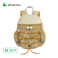 卡姿希shukiku書(shū)包女生初高中生徒步男戶(hù)外旅游輕便ins小眾雙肩背包新款 杏仁卡M