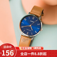 卡西歐(CASIO)女表 優(yōu)雅手表 皮帶簡(jiǎn)約商務(wù) 生活防水 LTP-VT01L-2B2