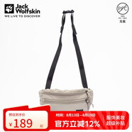 Jack Wolfskin狼爪腰包男包女包旅行跑步包徒步2L斜挎包8007801 4030青石色