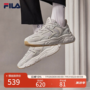 FILA斐樂男鞋男子跑鞋MARS II火星二代復(fù)古運(yùn)動鞋減震男鞋 南極灰/雨霧灰-AN 42.5