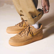 耐克（NIKE）官方男鞋女鞋 AIR FORCE AF1  小麥色空軍一號板鞋運動鞋 CJ9179-200 40