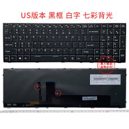 XMSJ適用藍天P651/SE/SGP650/SAP670P655P671鍵盤雷神G150T-A2G 全新(黑框白字/七彩背光)