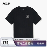 MLB短袖成人兒童親子同款T恤圓領運動休閑百搭7ATSB0453-50BKS-160