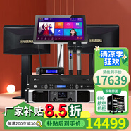 雅馬哈 【進口音響萬單0差評】KMS910家庭ktv音響套裝 專業(yè)卡拉ok音箱唱歌全套設備家用K歌一體點歌機 【2音響進口品質(zhì)】尊享版（雅馬哈后級功放）