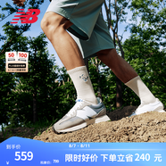 NEW BALANCE NB327 官方休閑鞋男鞋女鞋情侶復(fù)古舒適增高元祖灰情侶運(yùn)動(dòng)鞋 灰色/白色 MS327LAB 38 (腳長23.5cm)