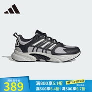 阿迪達(dá)斯 （adidas）男鞋 Climacool Ventania環(huán)流清風(fēng)鞋穩(wěn)定透氣緩震運(yùn)動(dòng)休閑跑步鞋 JQ4902/淺灰/黑色 42.5