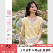 梵希蔓（vimly）梵希蔓毛針織衫73957 檸檬黃 M